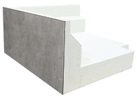 LEGALETT L-element Linatex hörn